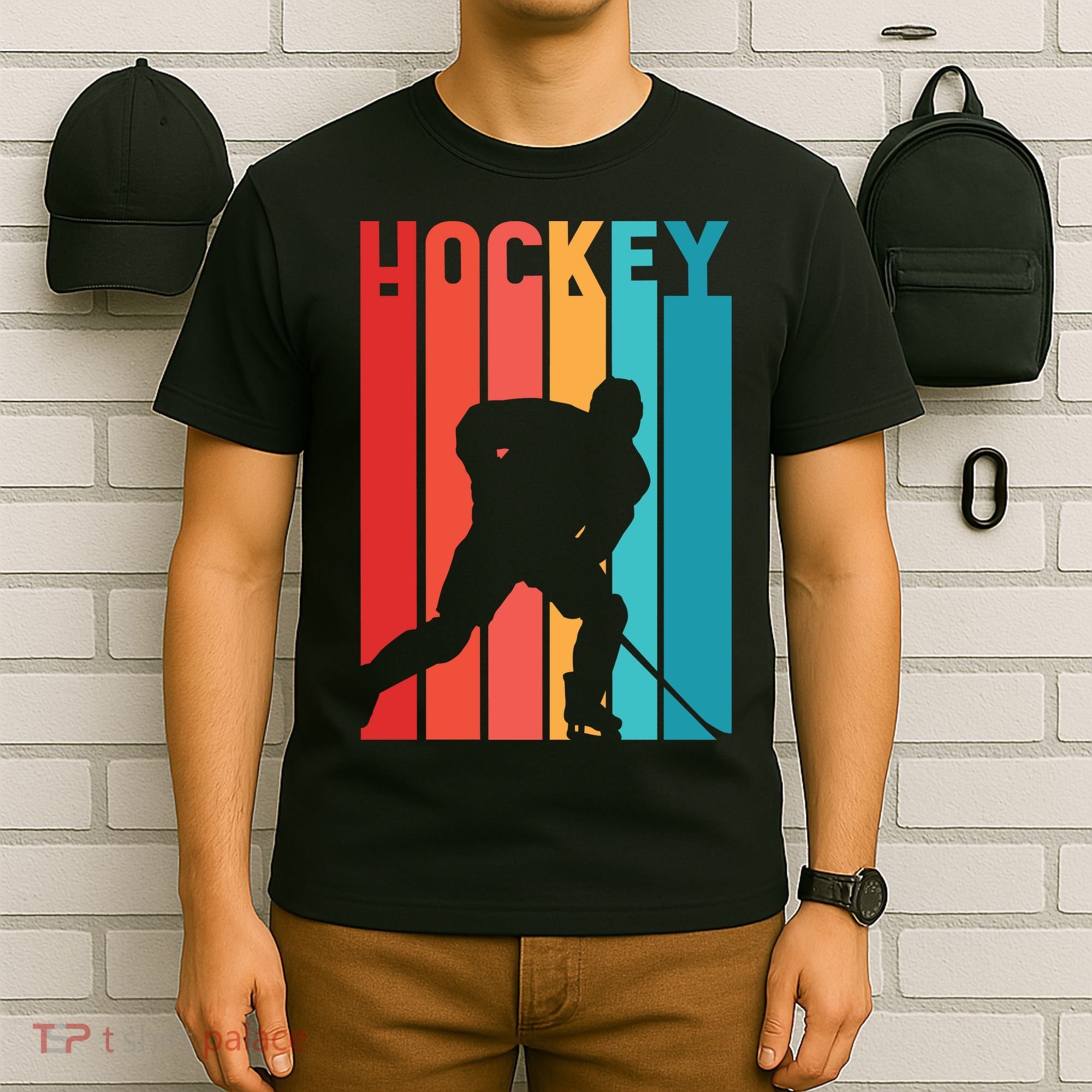 Retro Hockey T-Shirt