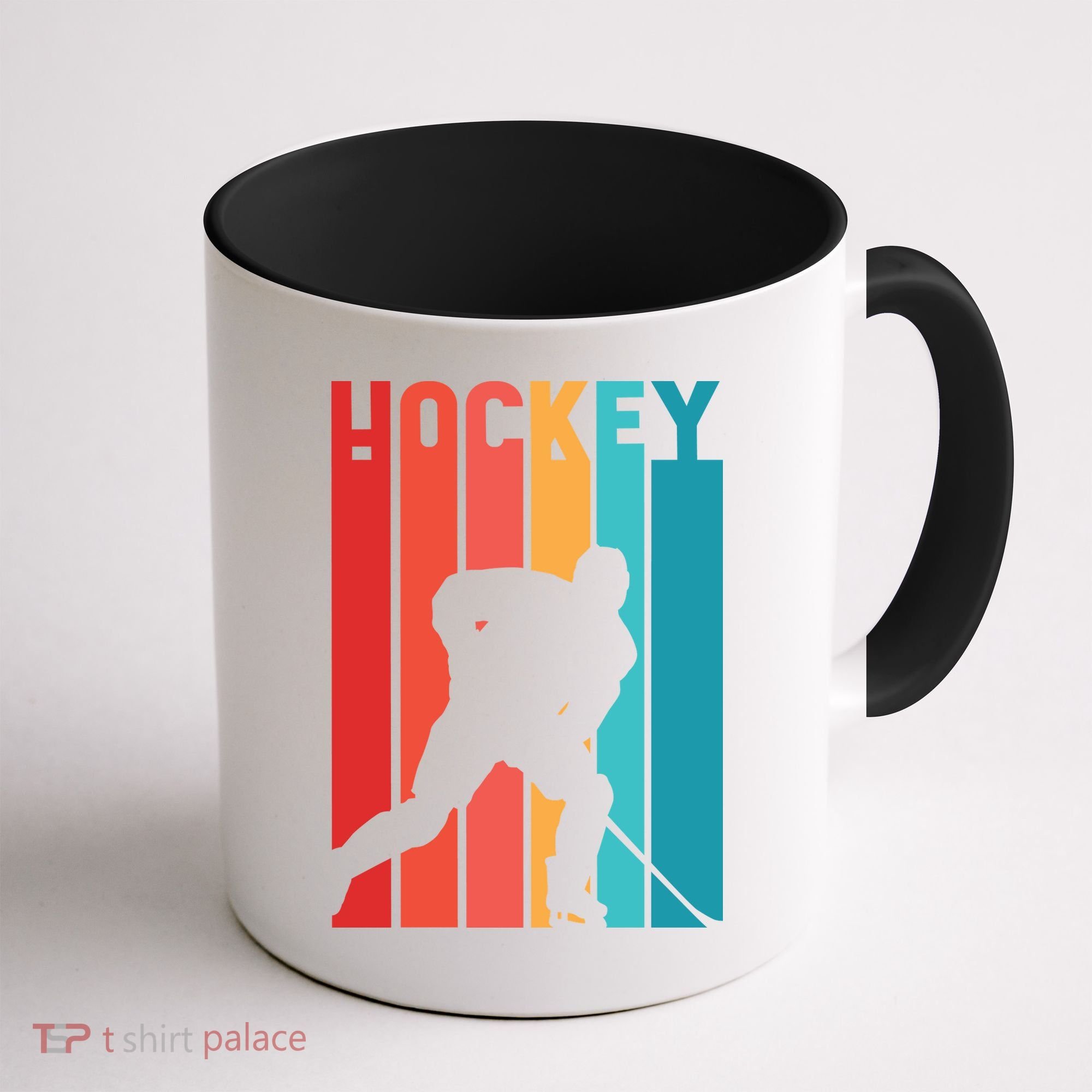 Retro Hockey Coffee Mug
