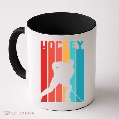 Retro Hockey Coffee Mug