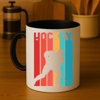 Retro Hockey Coffee Mug thumb 4