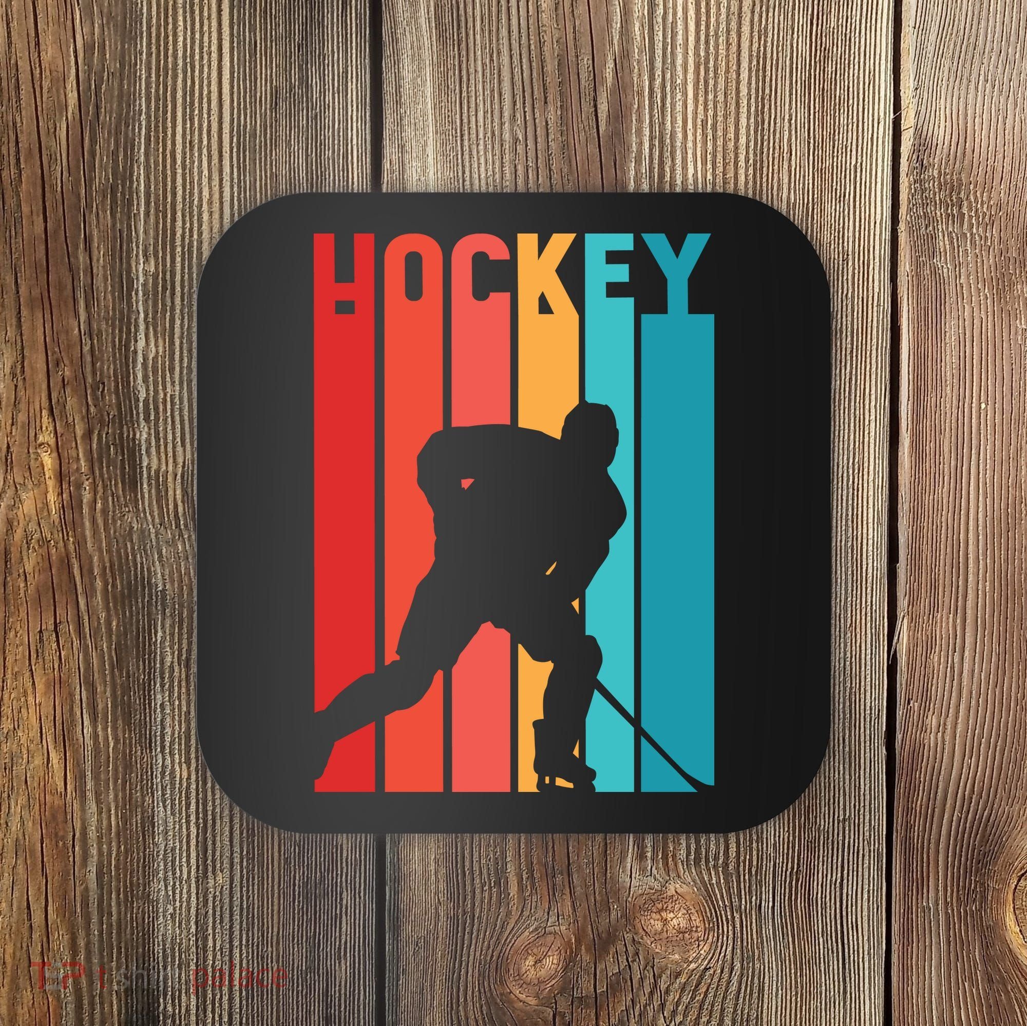 Retro Hockey Coaster