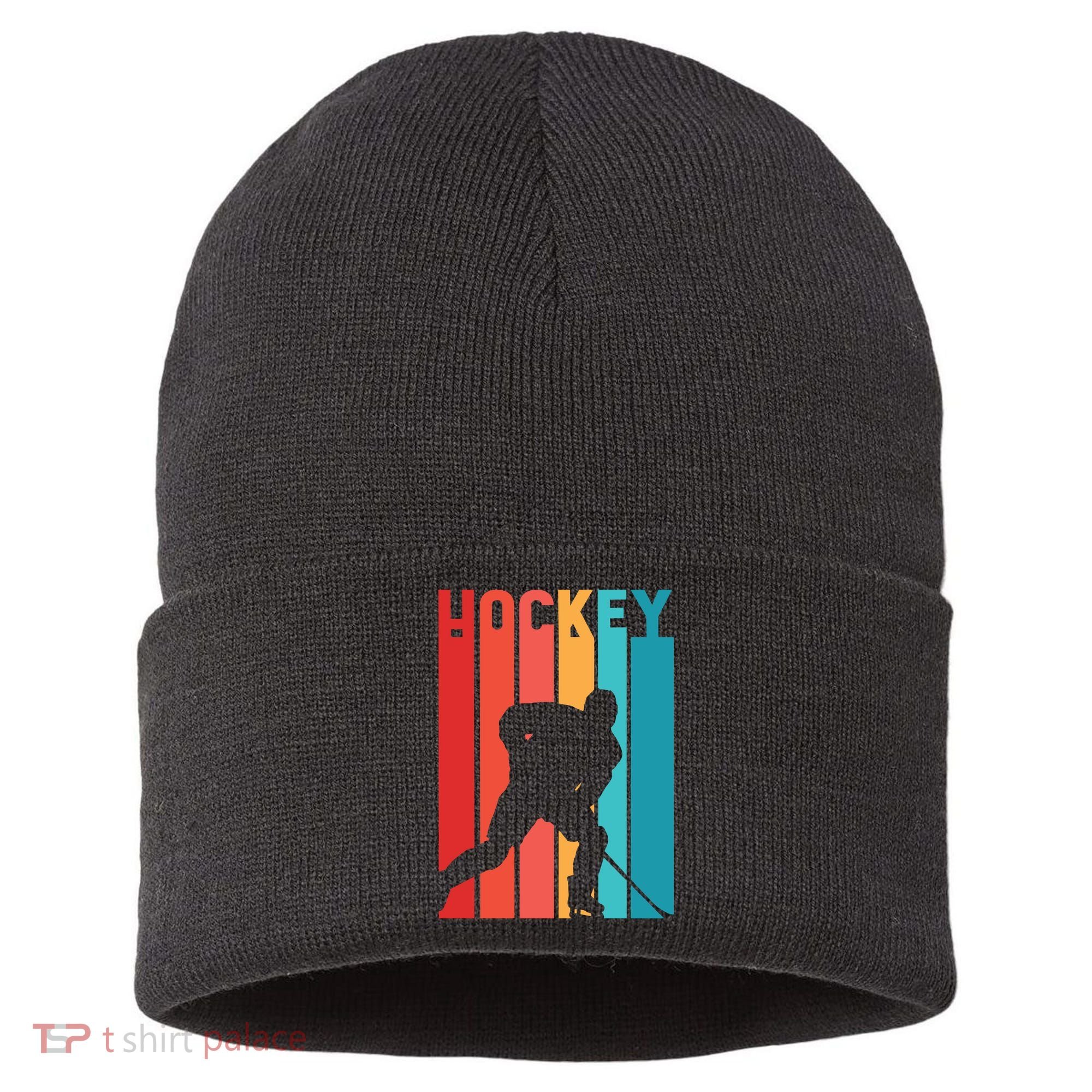 Retro Hockey Sustainable Knit Beanie