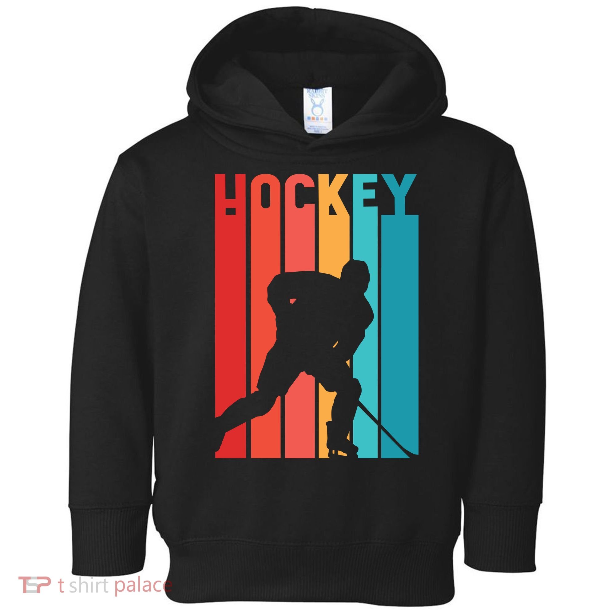 Retro Hockey Toddler Hoodie