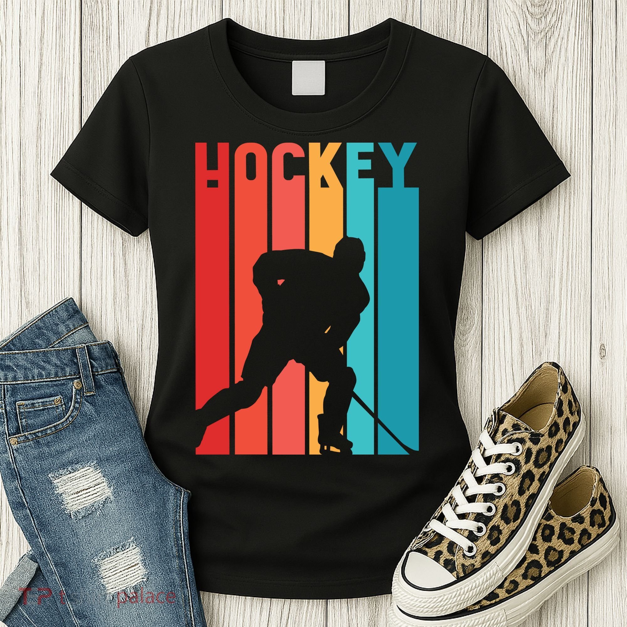 Retro Hockey Women's T-Shirt