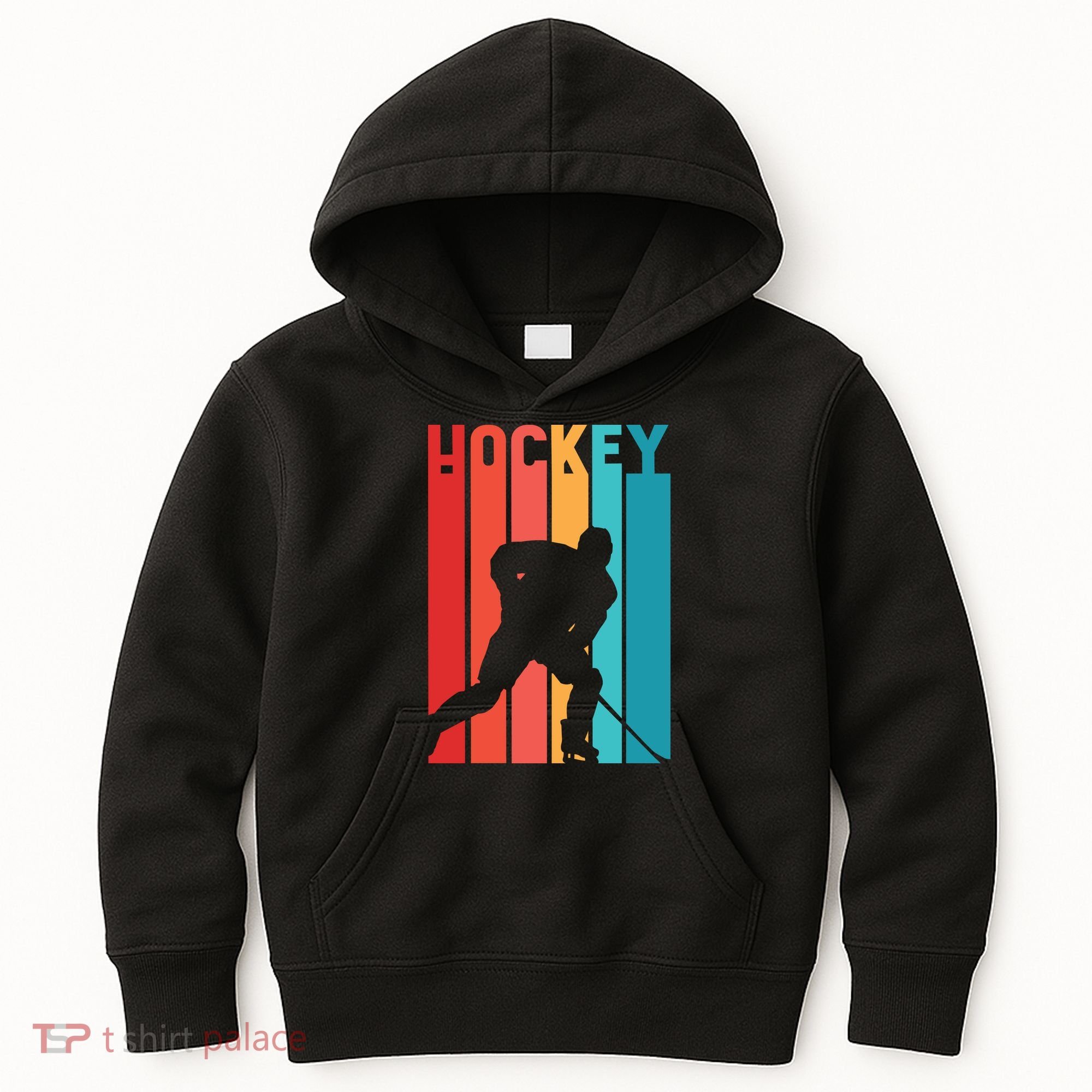 Retro Hockey Kids Hoodie