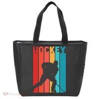 Retro Hockey Tote Bag thumb 0