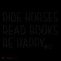 Ride Horses Read Books Be Happy Coffee Mug thumb 5