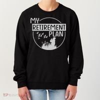 Retired Hunting Retirement Plan Gift Women's Sweatshirt thumb 0