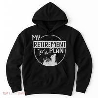 Retired Hunting Retirement Plan Gift Hoodie thumb 0