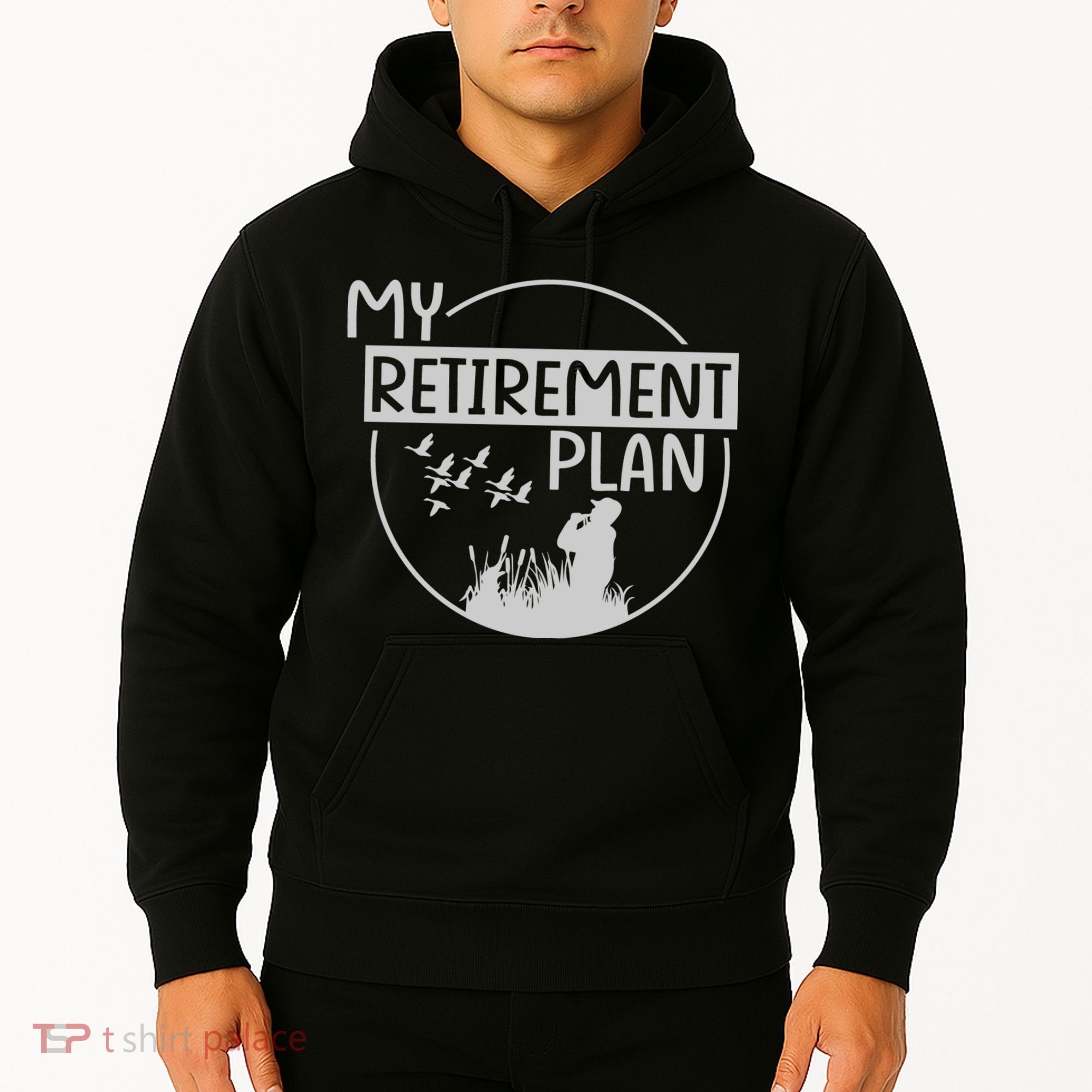 Retired Hunting Retirement Plan Gift Hoodie