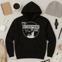 Retired Hunting Retirement Plan Gift Hoodie thumb 3