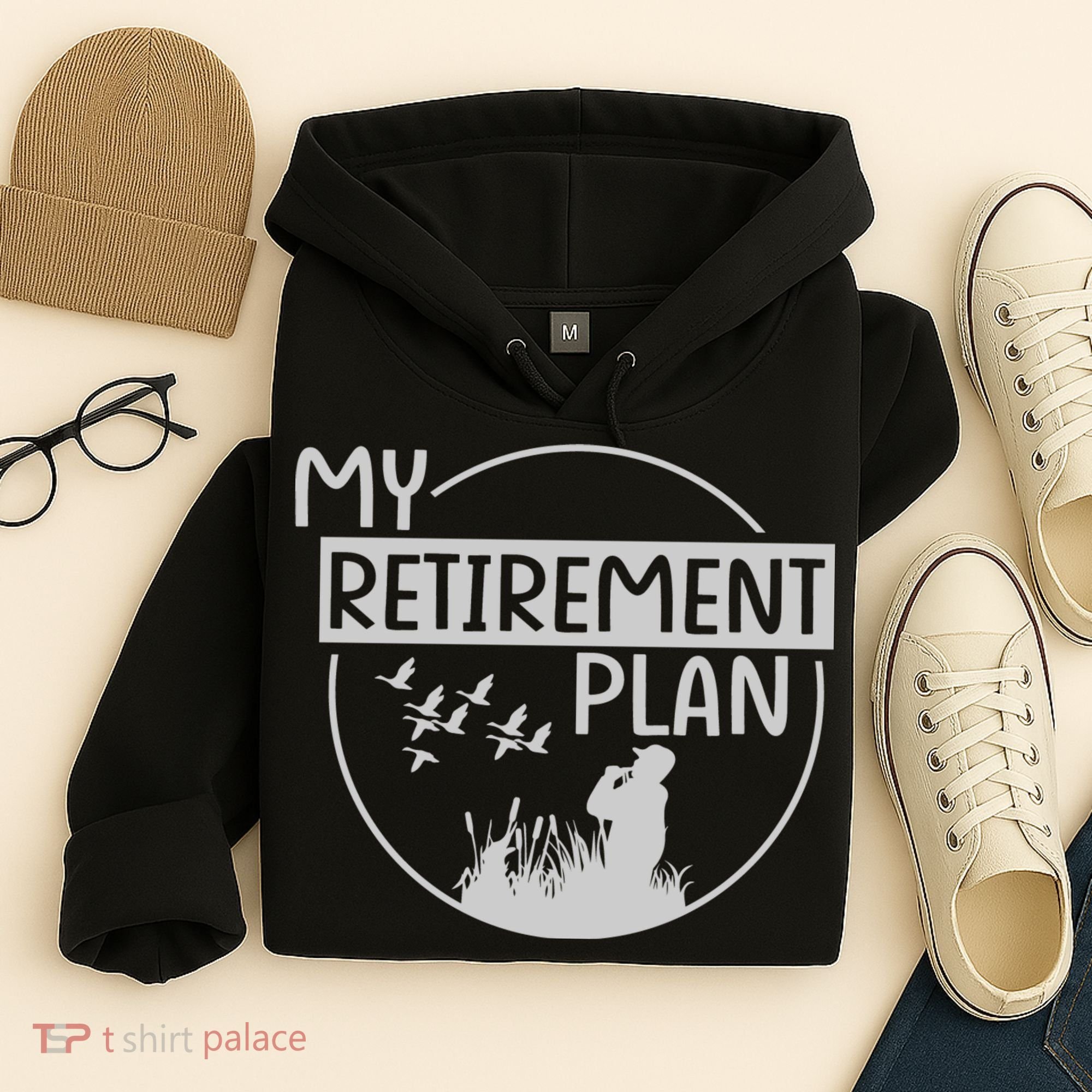 Retired Hunting Retirement Plan Gift Hoodie
