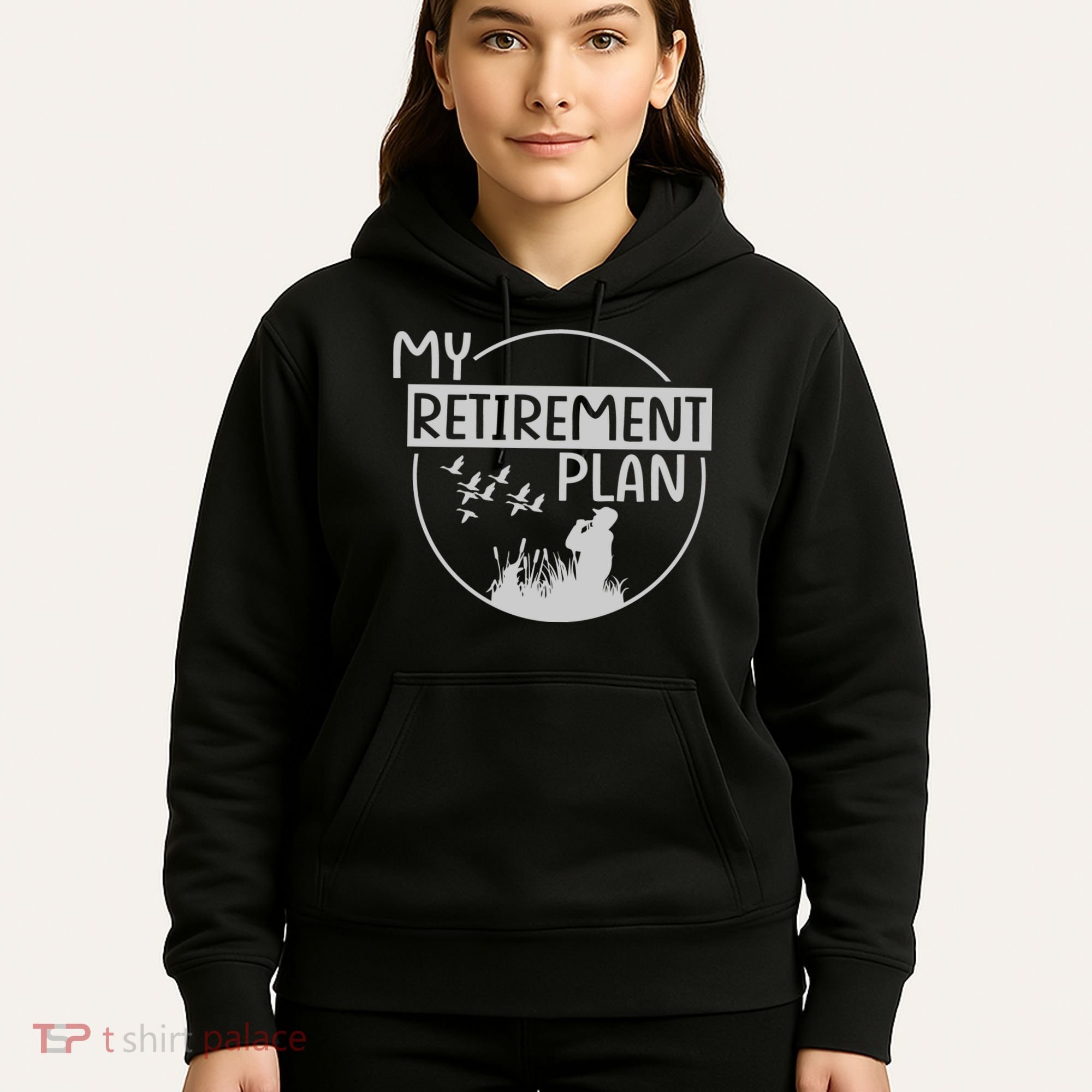 Retired Hunting Retirement Plan Gift Hoodie