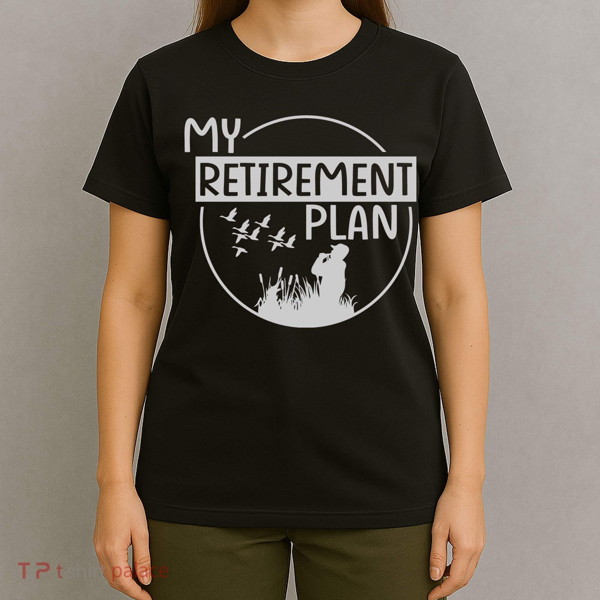 Retired Hunting Retirement Plan Gift T-Shirt