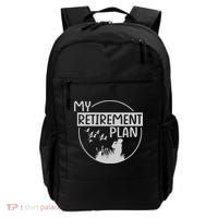 Retired Hunting Retirement Plan Gift Backpack thumb 0