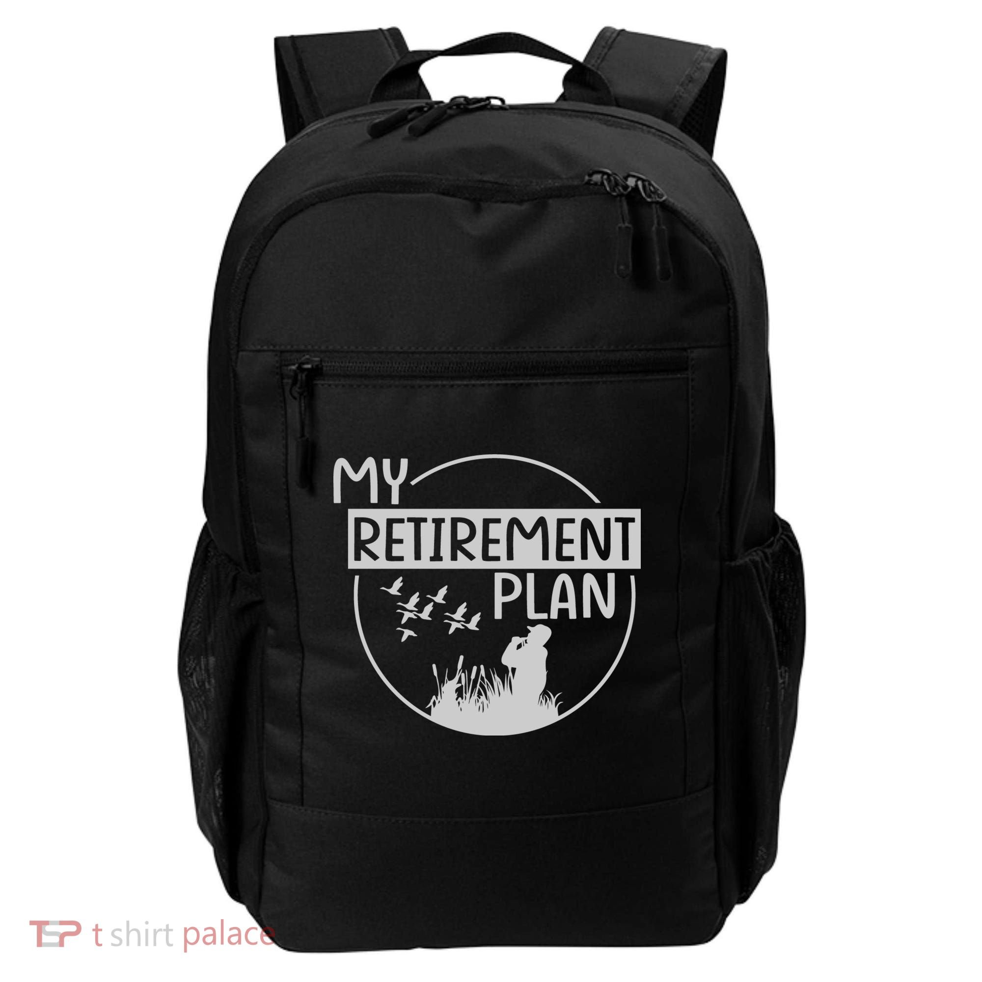 Retired Hunting Retirement Plan Gift Backpack