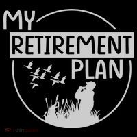 Retired Hunting Retirement Plan Gift Mousepad thumb 1