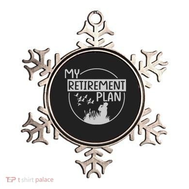 Retired Hunting Retirement Plan Gift Ornament