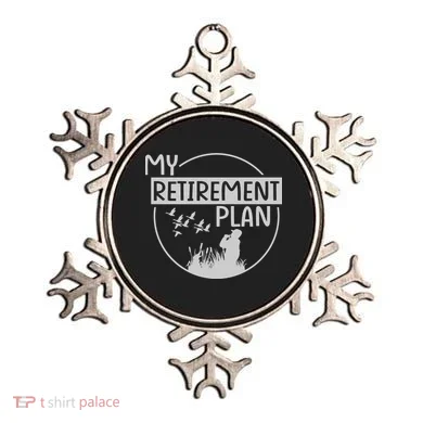 Retired Hunting Retirement Plan Gift Ornament