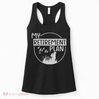 Retired Hunting Retirement Plan Gift Women's Tank Top thumb 0