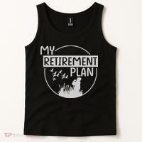 Retired Hunting Retirement Plan Gift Tank Top thumb 2