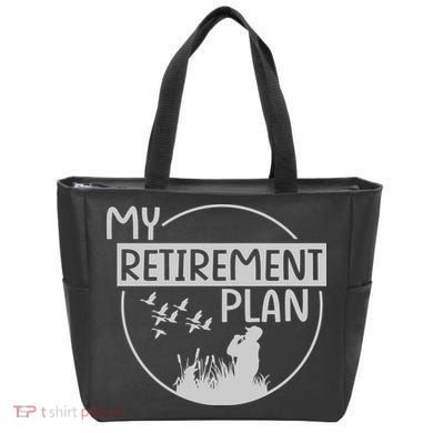 Retired Hunting Retirement Plan Gift Tote Bag