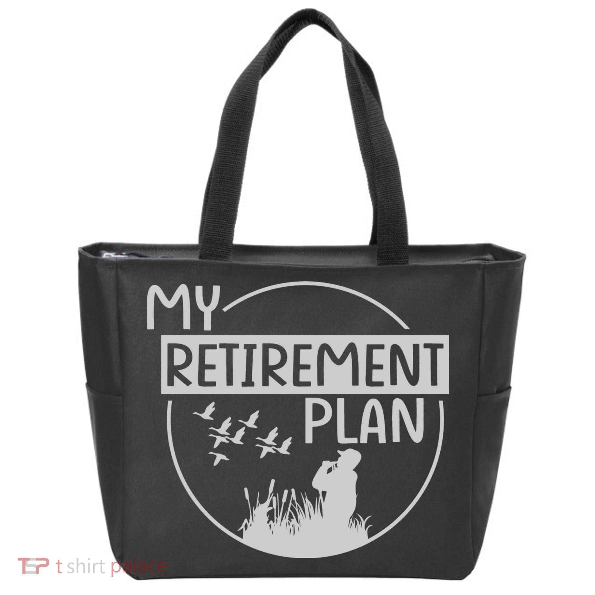 Retired Hunting Retirement Plan Gift Tote Bag