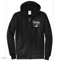 Retired Hunting Retirement Plan Gift Full Zip Hoodie thumb 0