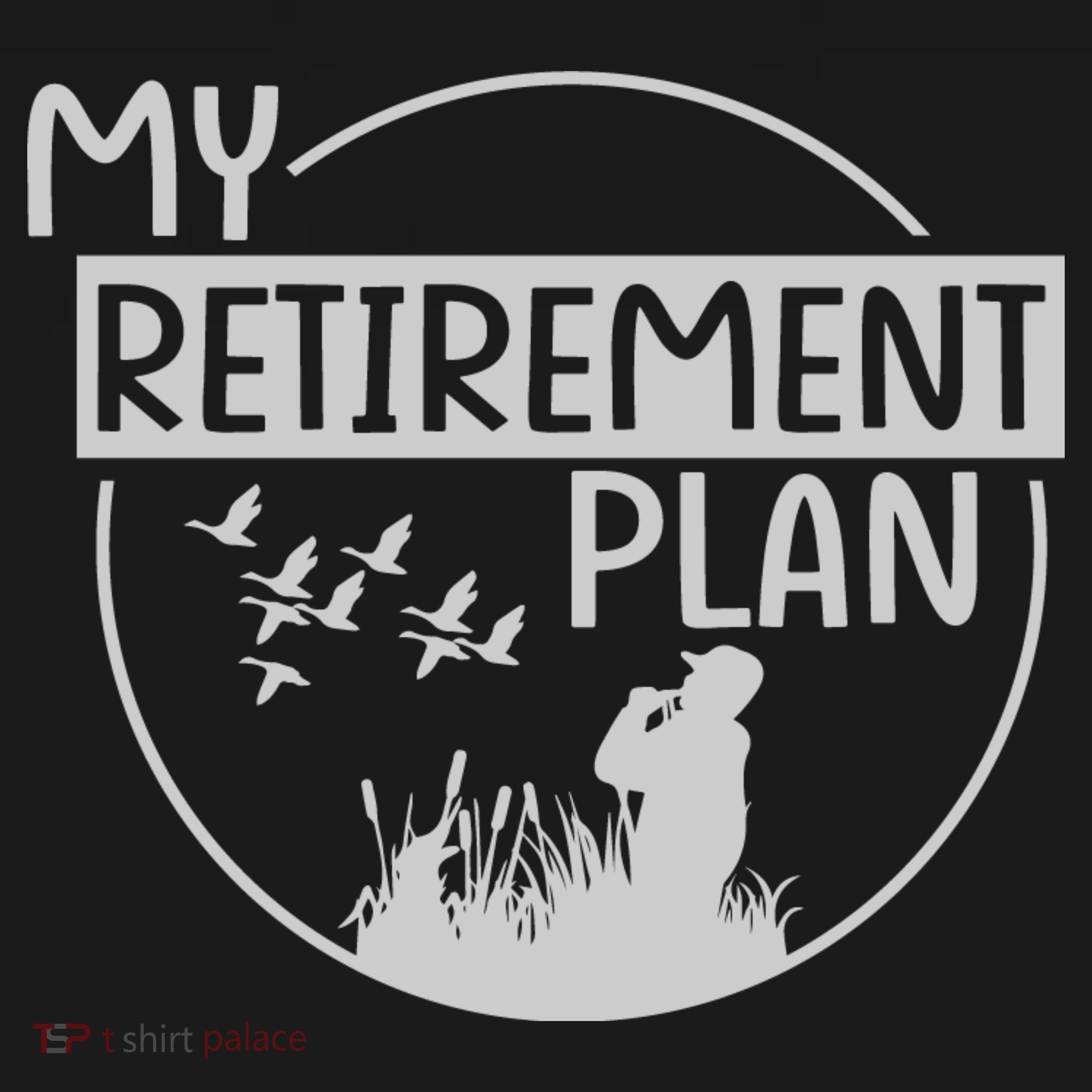 Retired Hunting Retirement Plan Gift Full Zip Hoodie