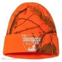 Retired Hunting Retirement Plan Gift Kati Licensed 12" Camo Cuffed Beanie thumb 0