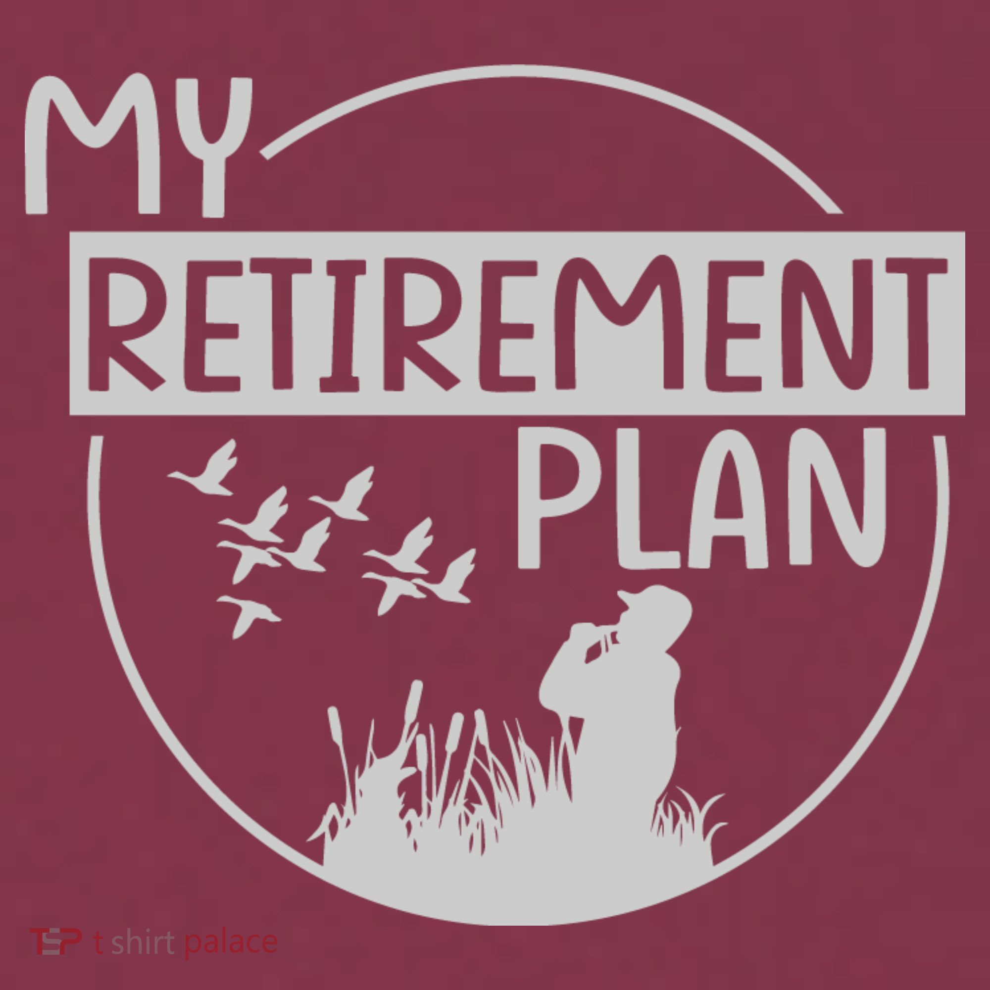 Retired Hunting Retirement Plan Gift 16oz Travel Tumbler