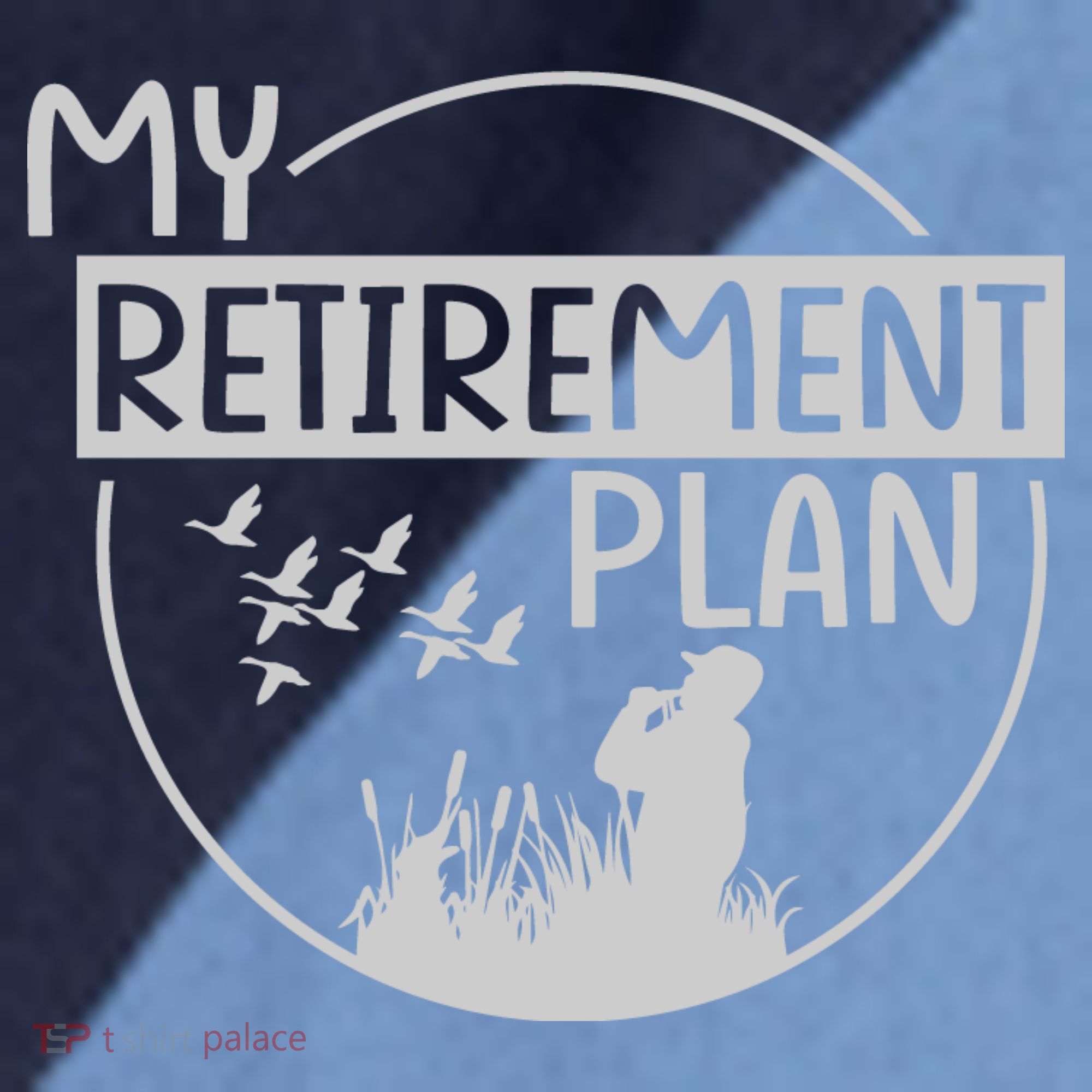 Retired Hunting Retirement Plan Gift Raglan Baseball Sleeve Shirt