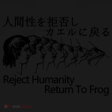 Reject Humanity Return To Frog Japanese Tie-Dye T-Shirt