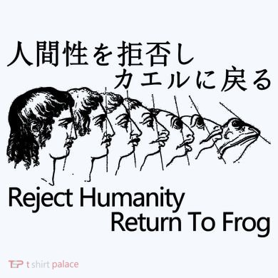 Reject Humanity Return To Frog Japanese Cooling Performance Crew T-Shirt