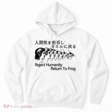 Reject Humanity Return To Frog Japanese Hoodie