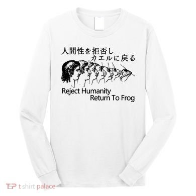 Reject Humanity Return To Frog Japanese Long Sleeve Shirt