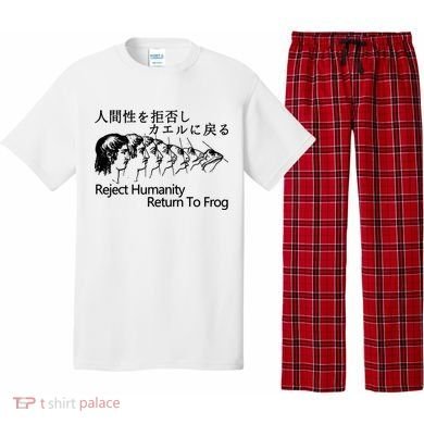 Reject Humanity Return To Frog Japanese Pajama Set