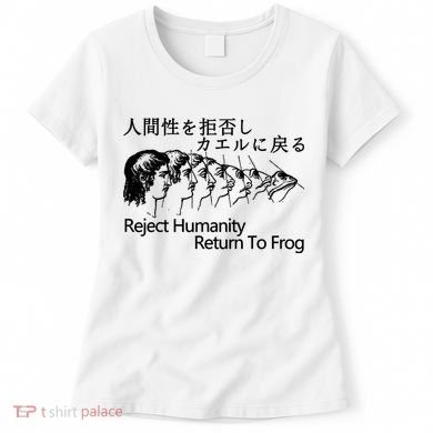 Reject Humanity Return To Frog Japanese Women's T-Shirt