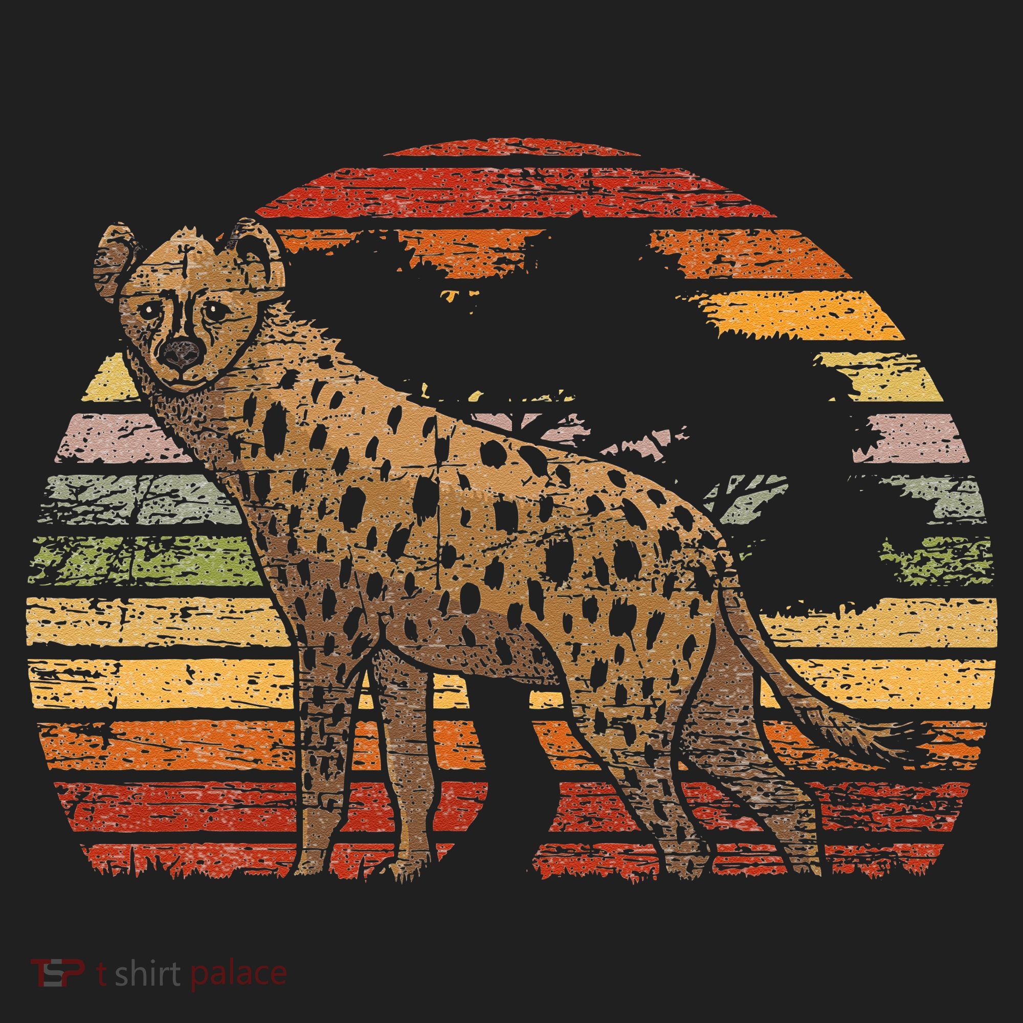 Retro Hyena Women's Sweatshirt