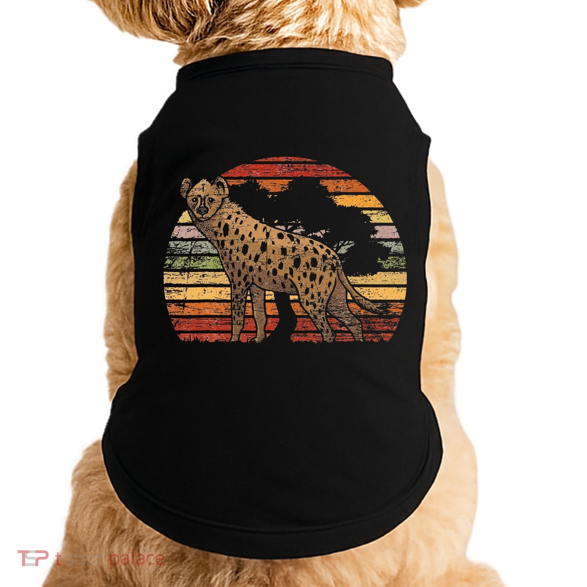 Retro Hyena Doggie Tank
