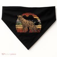 Retro Hyena USA-Made Doggie Bandana thumb 0