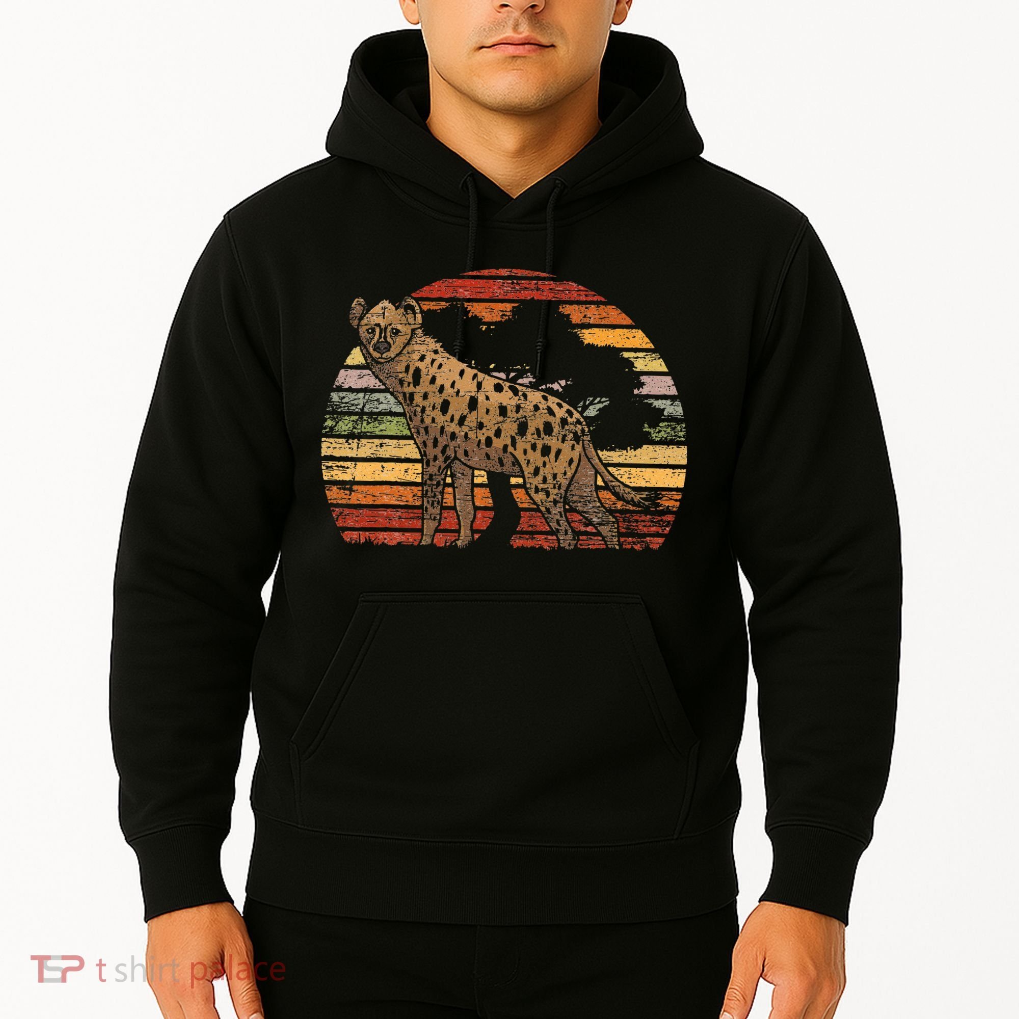 Retro Hyena Hoodie