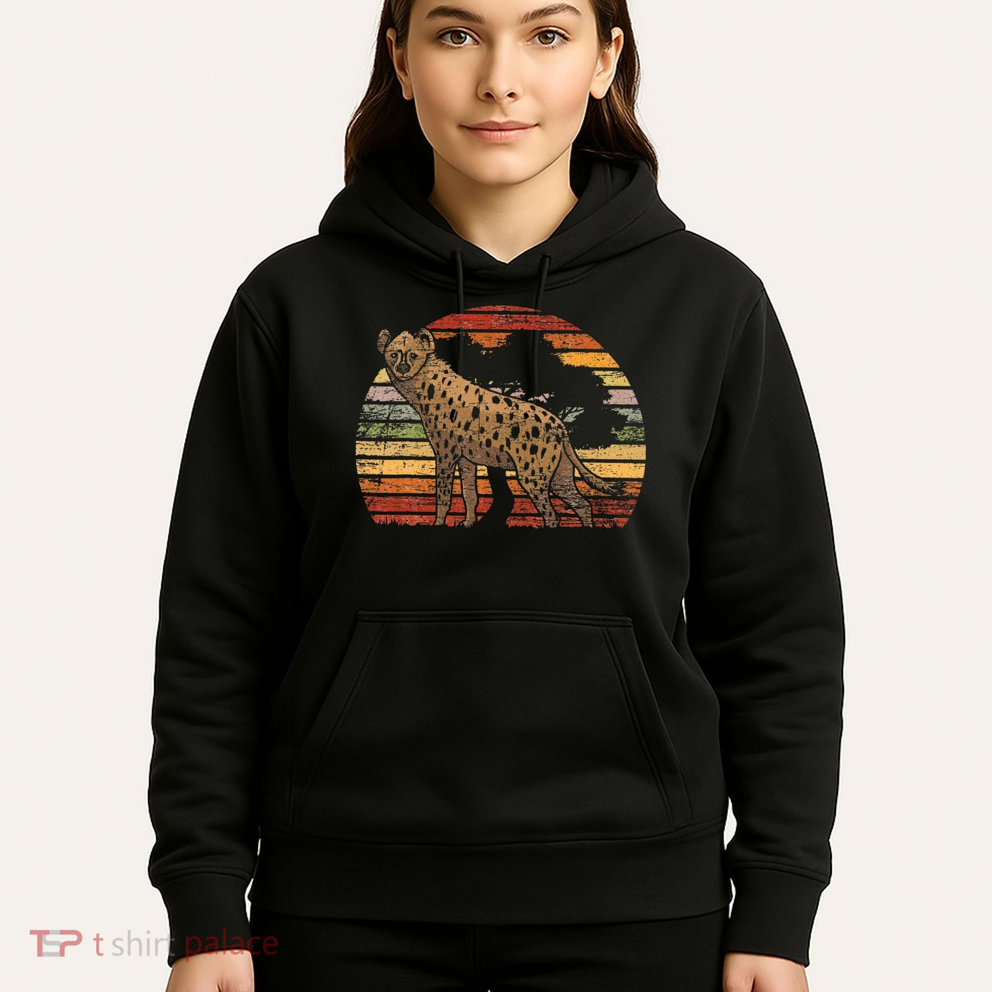 Retro Hyena Hoodie