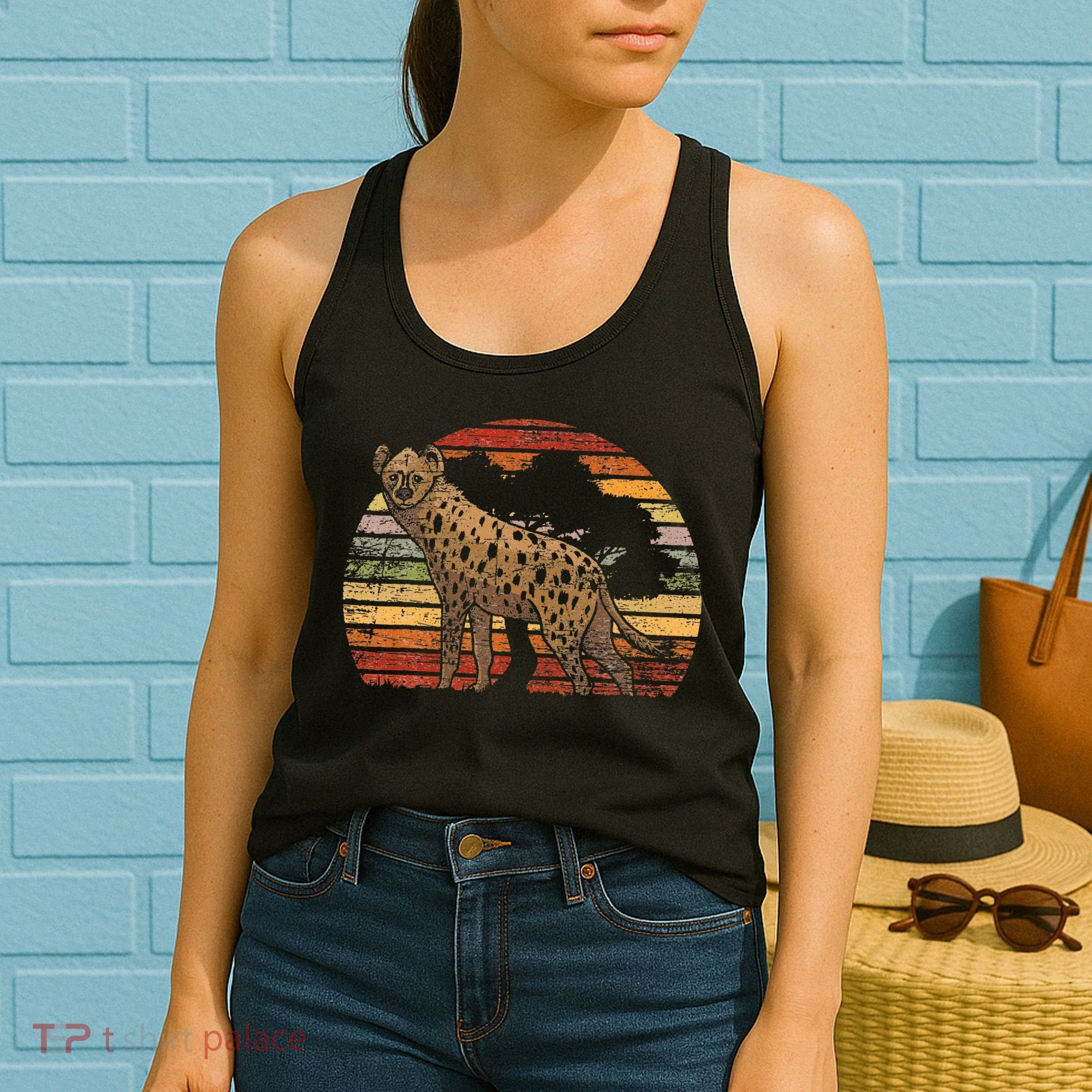 Retro Hyena Women's Tank Top