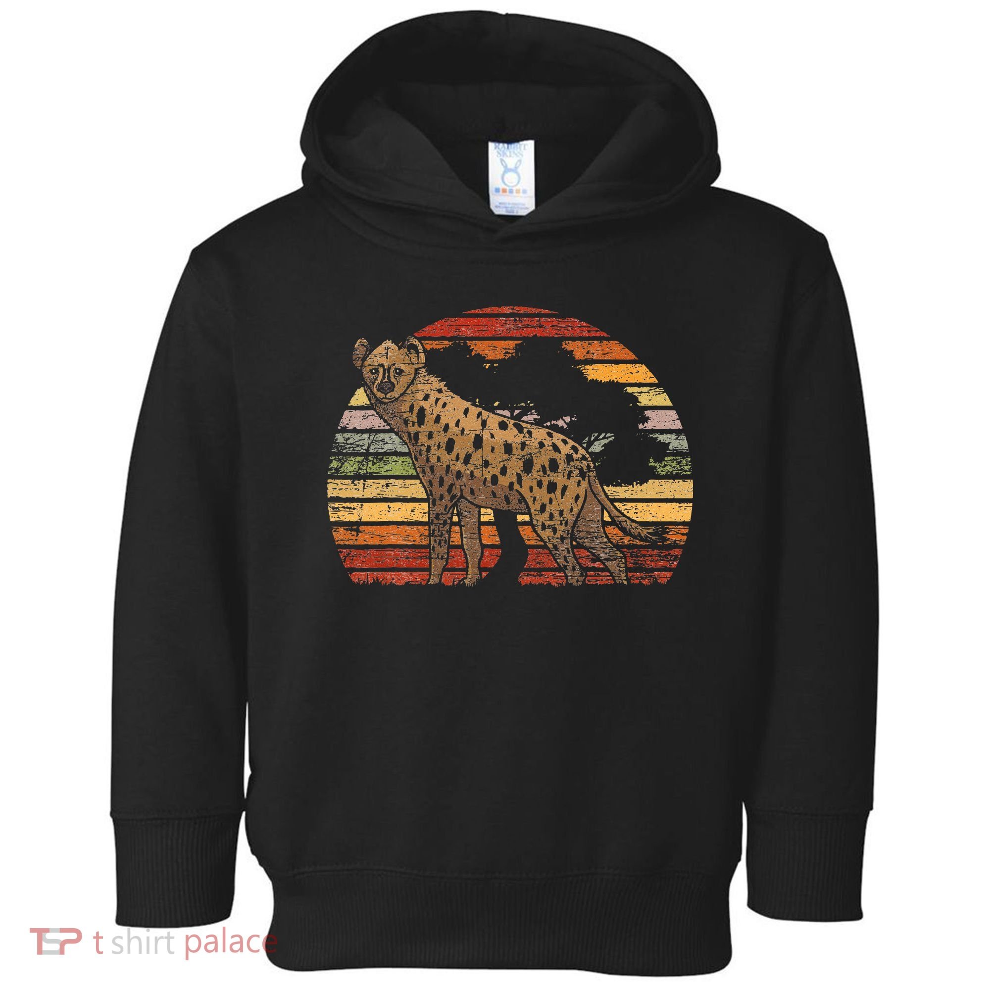 Retro Hyena Toddler Hoodie