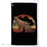 Retro Hyena Golf Towel thumb 0