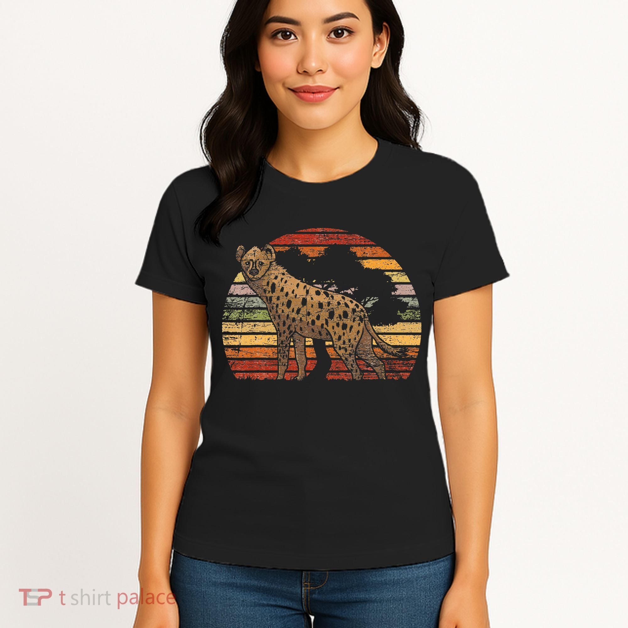 Retro Hyena Women's T-Shirt