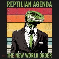 Reptilian Humanoid Reptilian Agenda Lizard People Women's Tank Top thumb 5