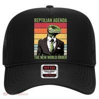 Reptilian Humanoid Reptilian Agenda Lizard People Hat thumb 0