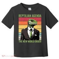 Reptilian Humanoid Reptilian Agenda Lizard People Toddler T-Shirt thumb 0